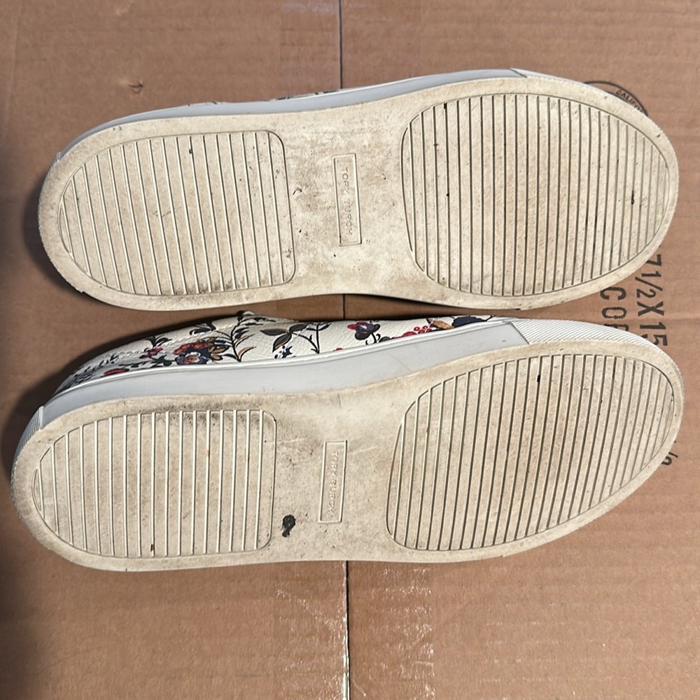Tory Burch Amalia Spring Floral Sneakers 9.5 - Picture 4 of 13